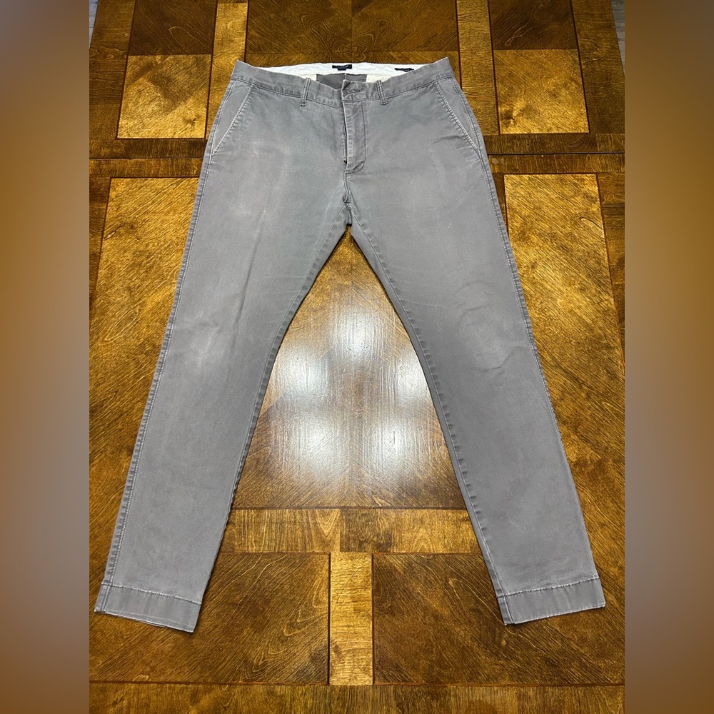 J. Crew Men's Slate Gray Chinos